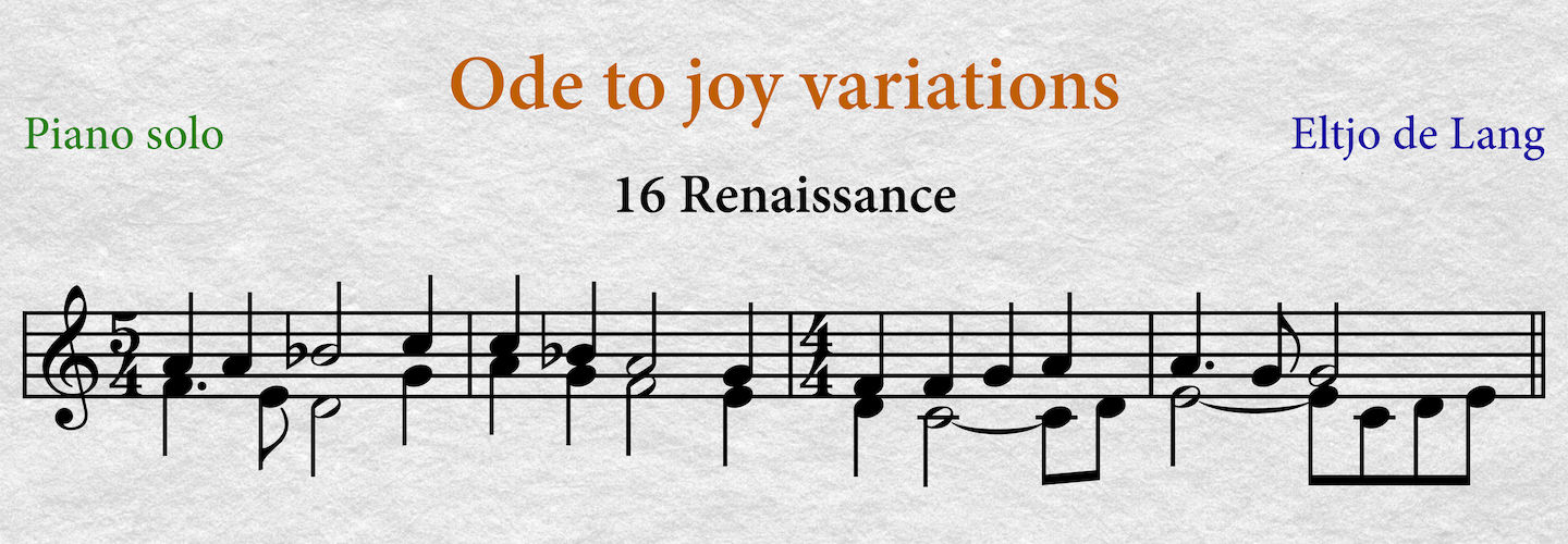 Renaissance example